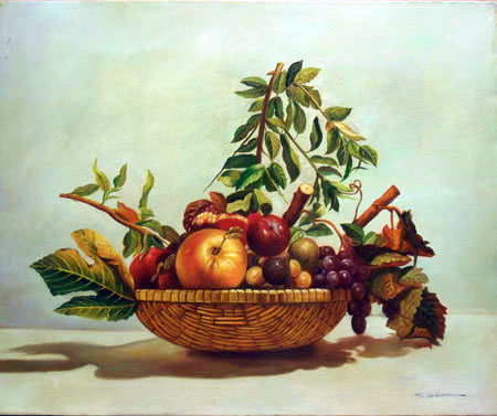 1371-T2 | 50cm x 61cm | assortiment de fruit 